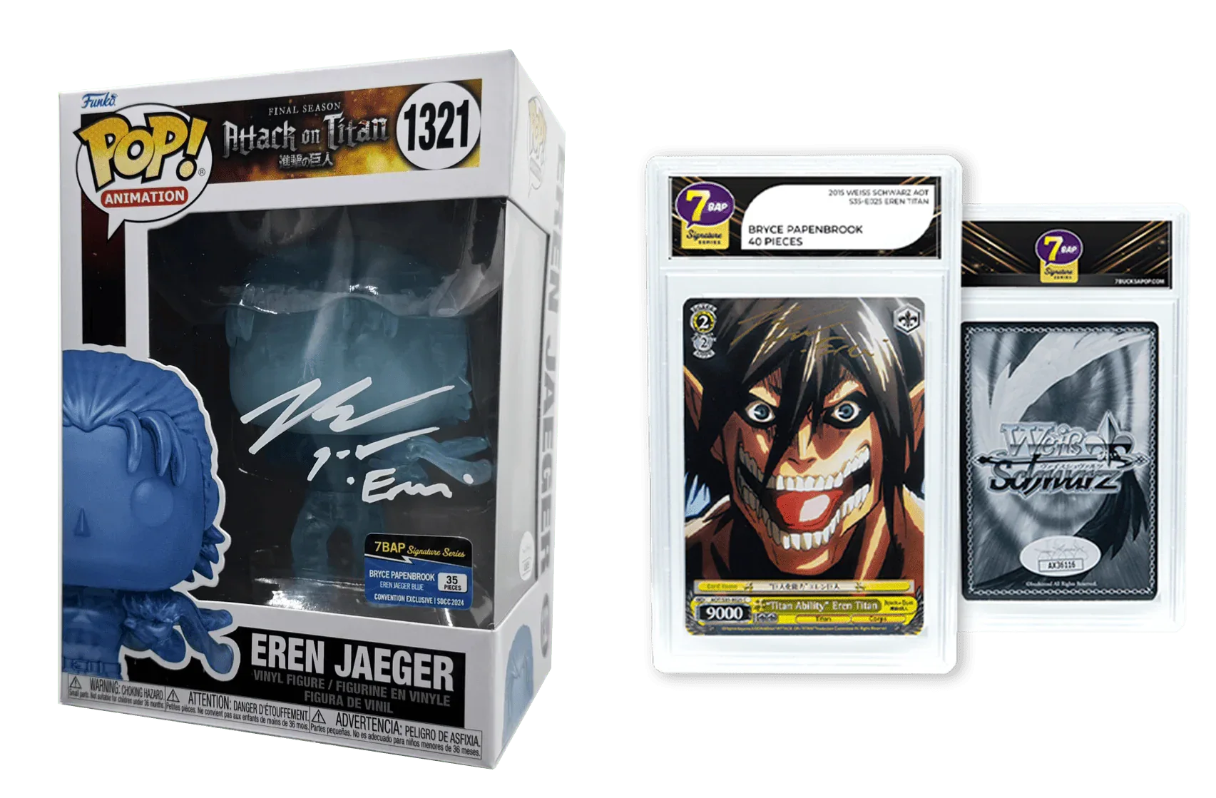 Signature Series Bryce Papenbrook - Eren Jaeger (Attack on Titan) - ToylandEU