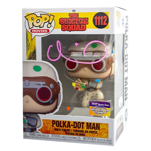 Signature Series David Dastmalchian Signed Pop - Polka Dot Man (The Suicide Squad) - ToylandEU