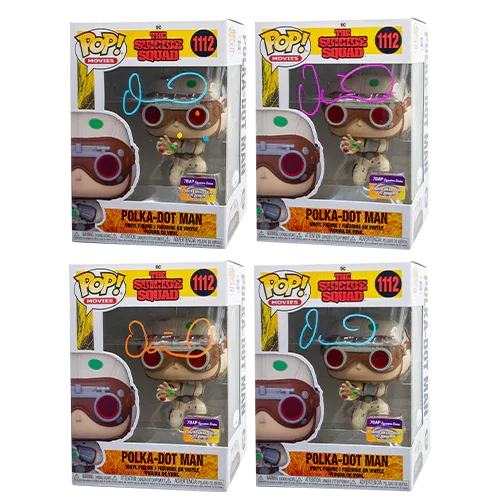 Signature Series David Dastmalchian Signed Pop - Polka Dot Man (The Suicide Squad) - ToylandEU