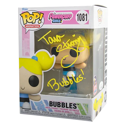 Signature Series Tara Strong Signed Pop - Bubbles (Powerpuff Girls) - ToylandEU