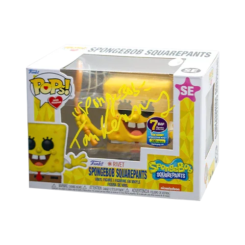 Signature Series Tom Kenny Signed Pop - Spongebob Squarepants - ToylandEU
