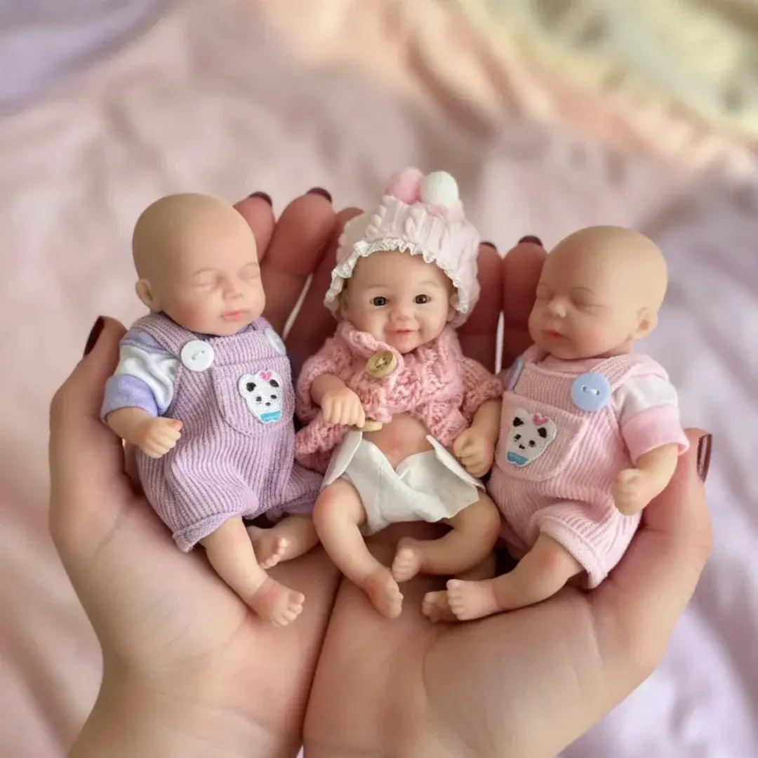  Silicone Doll Mini 6 Inch Lifelike Soft Touch -  ToylandEU™