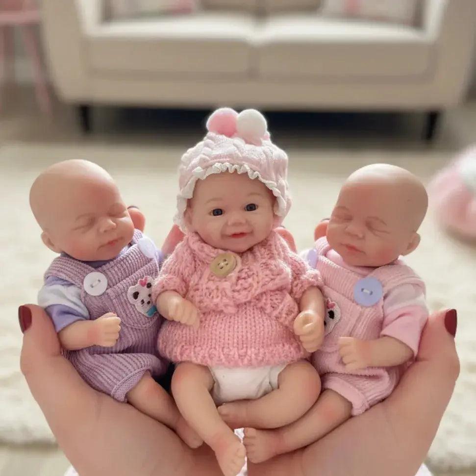  Silicone Doll Mini 6 Inch Lifelike Soft Touch -  ToylandEU™