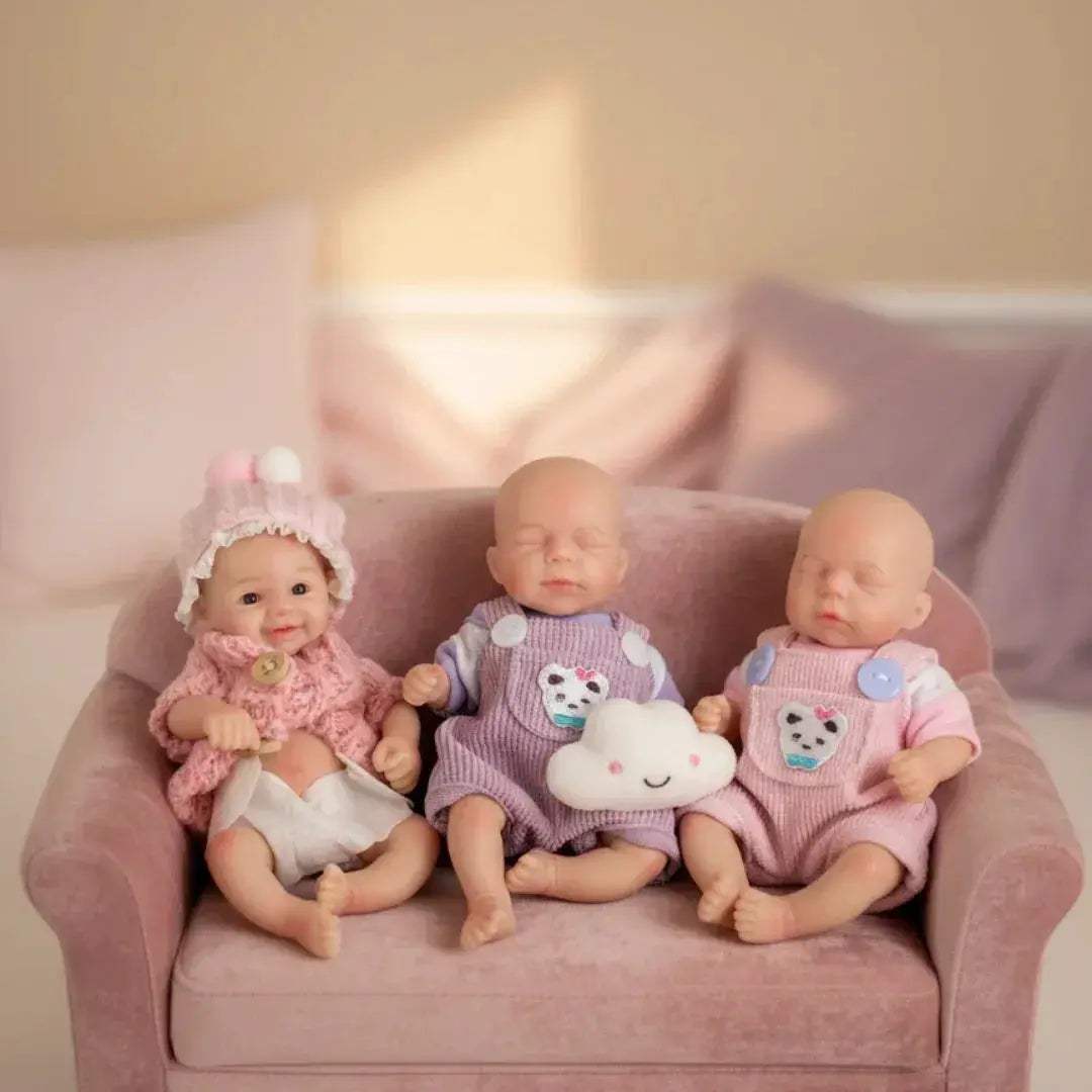  Silicone Doll Mini 6 Inch Lifelike Soft Touch -  ToylandEU™