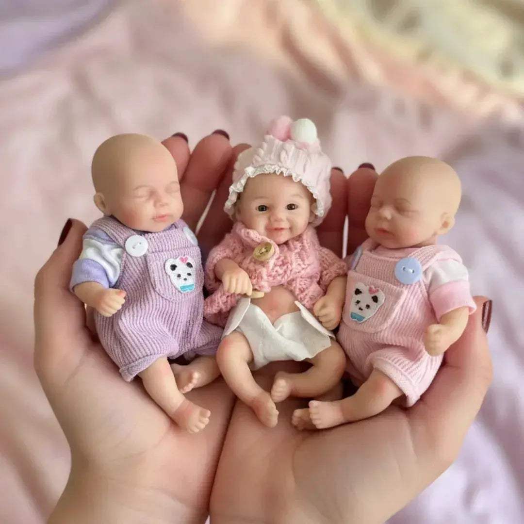  Silicone Doll Mini 6 Inch Lifelike Soft Touch -  ToylandEU™