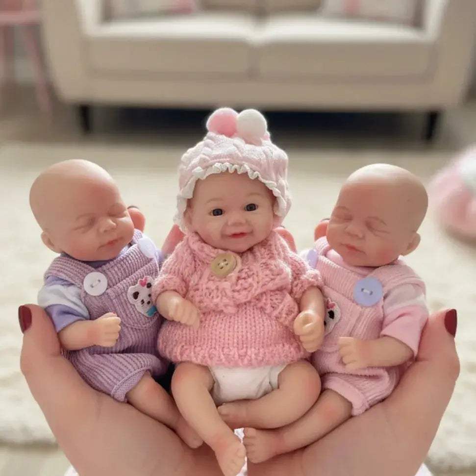 Silicone Doll Mini 6 Inch Lifelike Soft Touch -  ToylandEU™