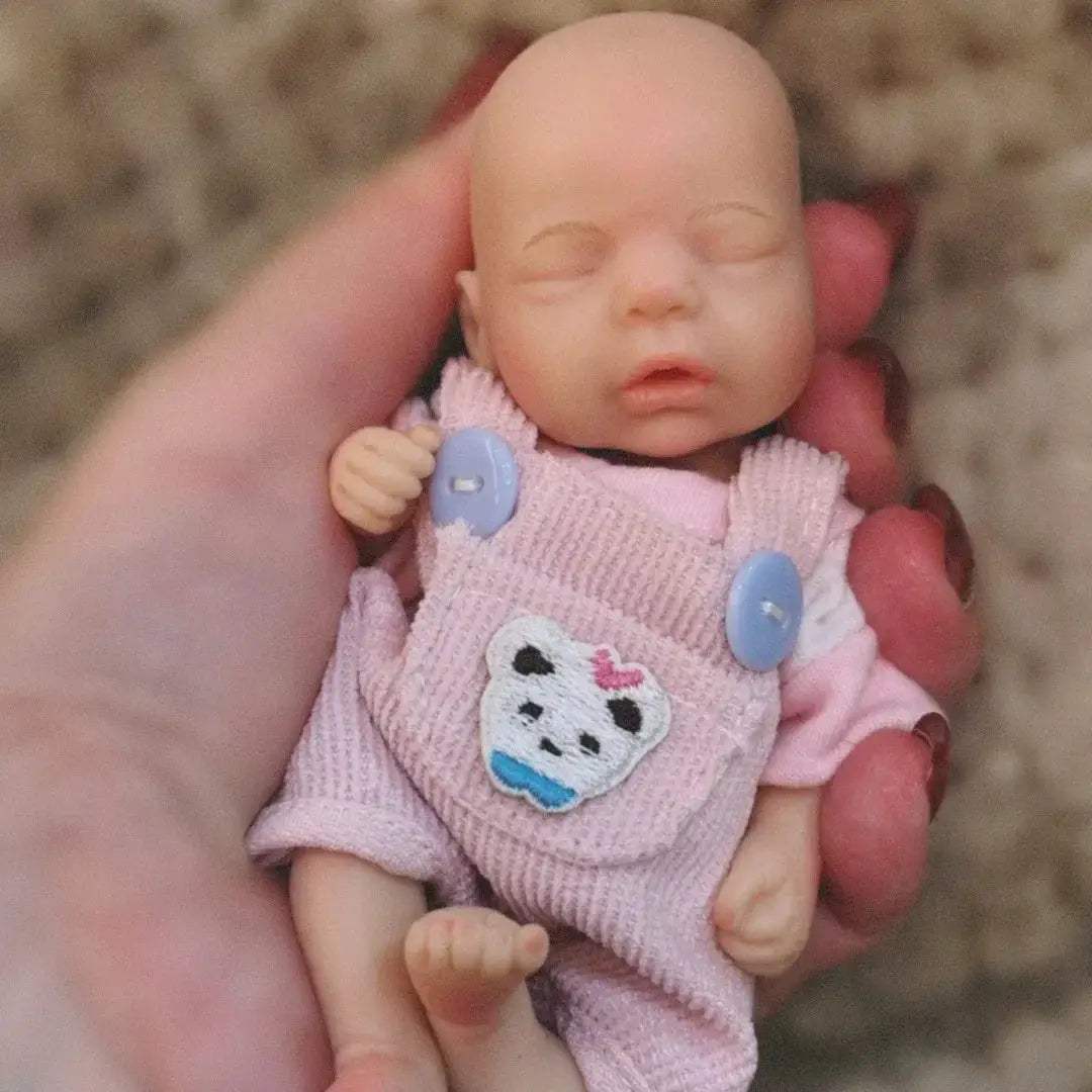 Silicone Doll Mini Doll 6 Inch Lifelike Soft Touch - ToylandEU