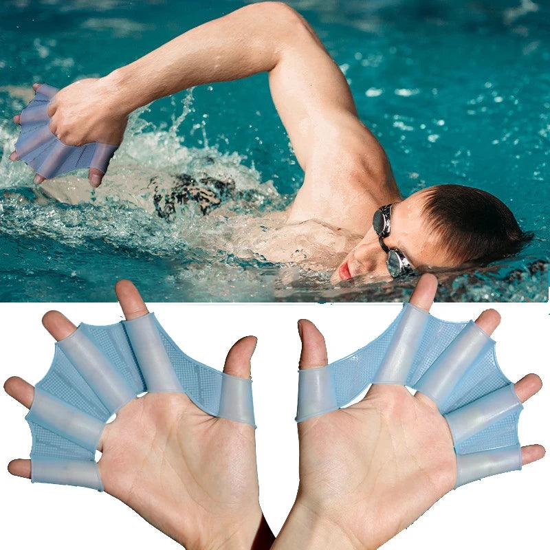 Silicone Hand Fins | Freestyle Trainer | Toylandeu™