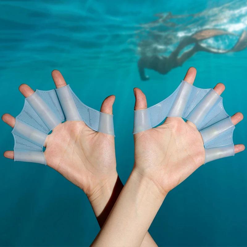 Silicone Hand Fins | Freestyle Trainer | Toylandeu™