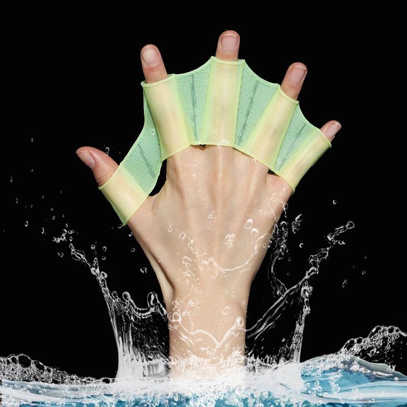 Silicone Hand Fins | Freestyle Trainer | Toylandeu™