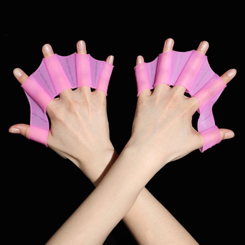 Silicone Hand Fins | Freestyle Trainer | Toylandeu™