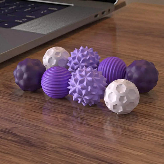 Silicone Magnetic Sensory Balls Fidget Toy for Stress Relief - ToylandEU