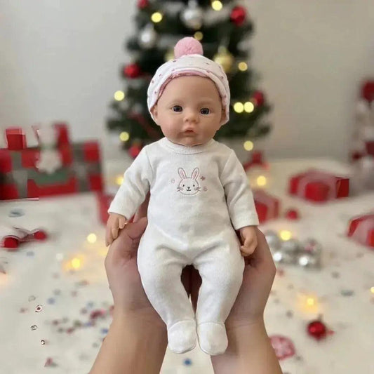 Silicone Reborn Baby Doll 13 Inch Lifelike Soft Touch -  ToylandEU™