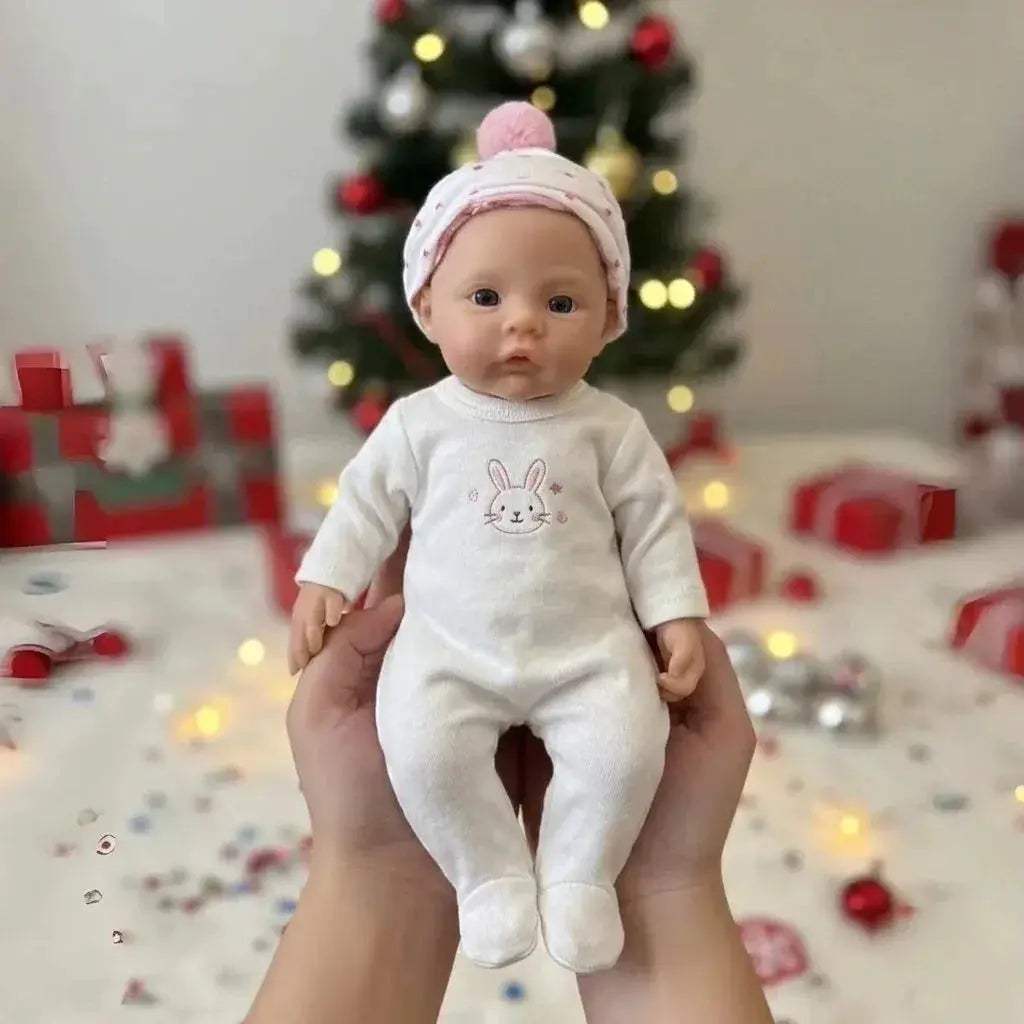 Silicone Reborn Baby Doll 13 Inch Lifelike Soft Touch - ToylandEU