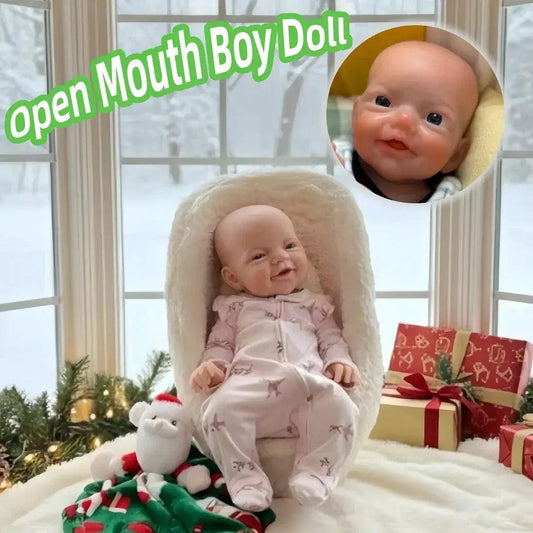  Silicone Reborn Baby Doll 20cm Charlie Boy Handmade -  ToylandEU™