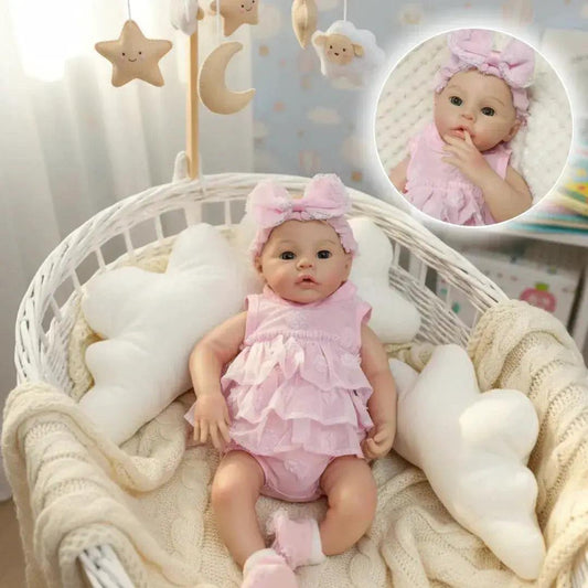  Silicone Reborn Baby Doll 33cm Lifelike Premium -  ToylandEU™