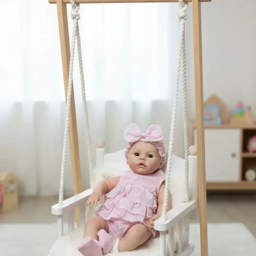 Silicone Reborn Baby Doll 33cm Lifelike Washable Premium - ToylandEU