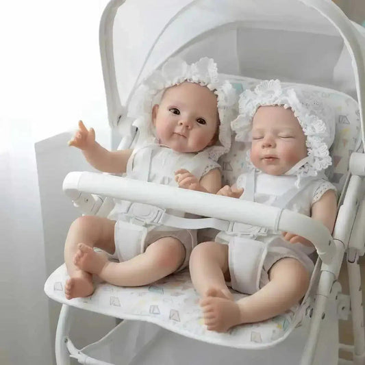  Silicone Reborn Baby Dolls Open Mouth Washable Body -  ToylandEU™