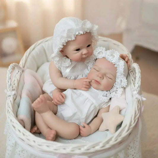 Silicone Reborn Baby Dolls Open Mouth Washable Body -  ToylandEU™