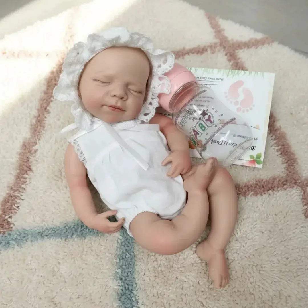  Silicone Reborn Baby Dolls Open Mouth Washable Body -  ToylandEU™