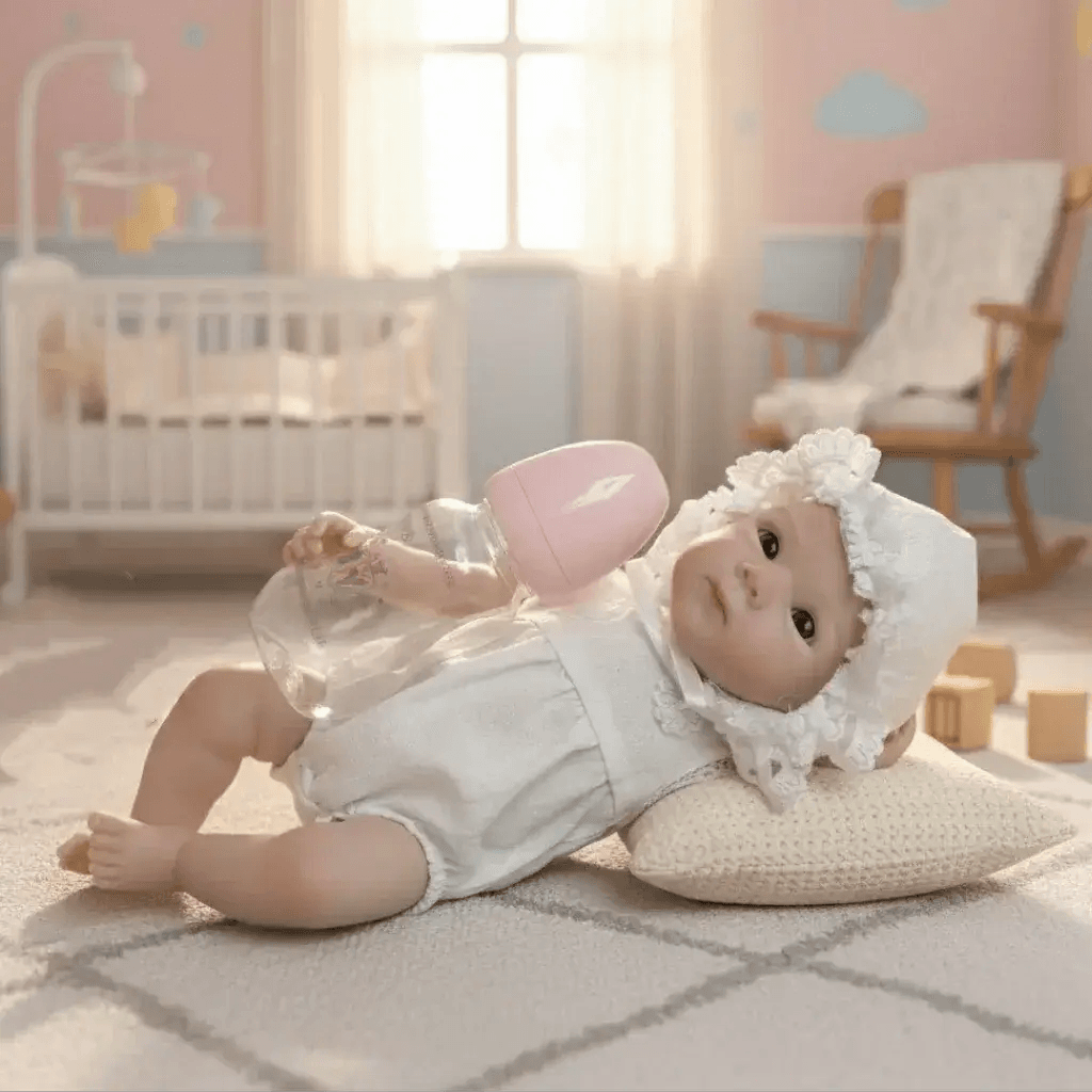  Silicone Reborn Baby Dolls Open Mouth Washable Body -  ToylandEU™