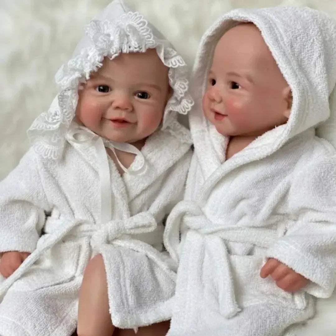 Silicone Reborn Doll 13 Inch Soft Touch Vivienne Girl - ToylandEU