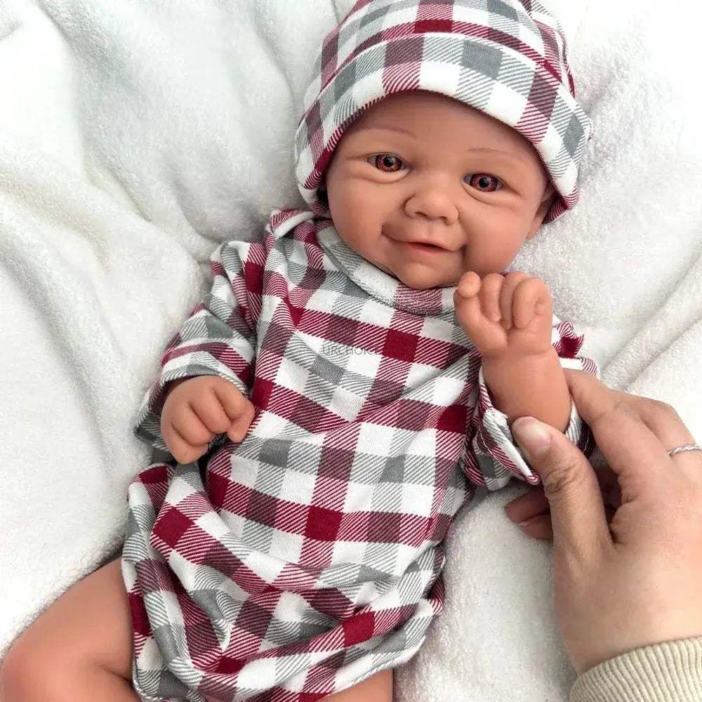 Silicone Reborn Doll 17 Inch Realistic Baby Girl Companion - ToylandEU