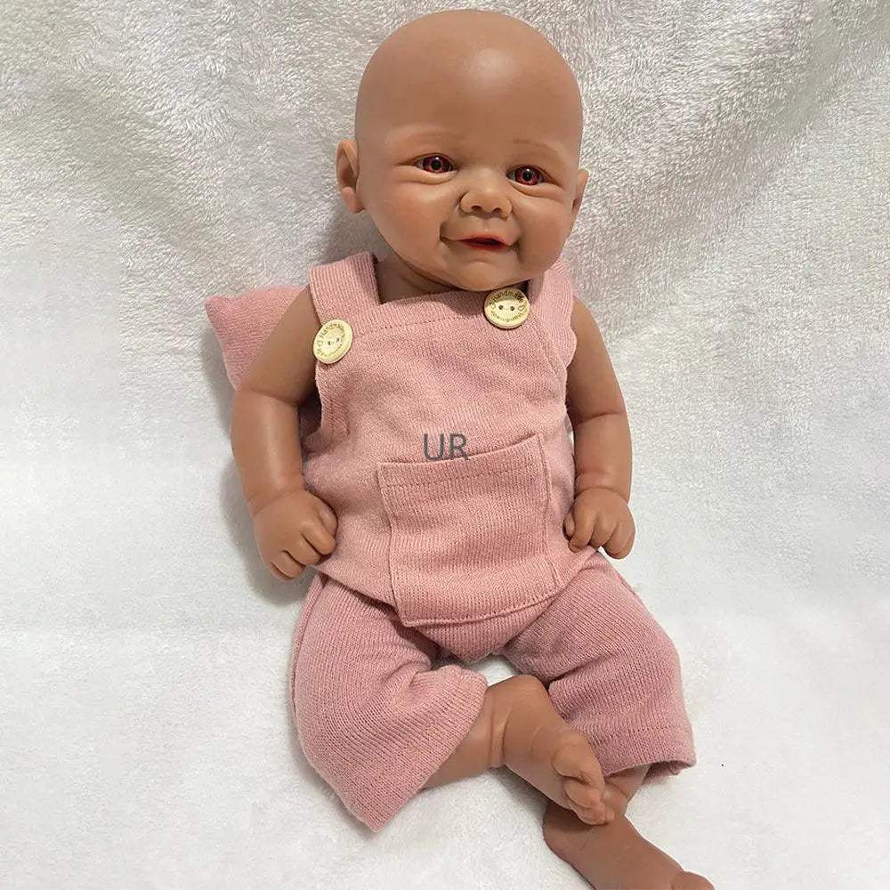 Silicone Reborn Doll 17 Inch Realistic Baby Girl Companion - ToylandEU