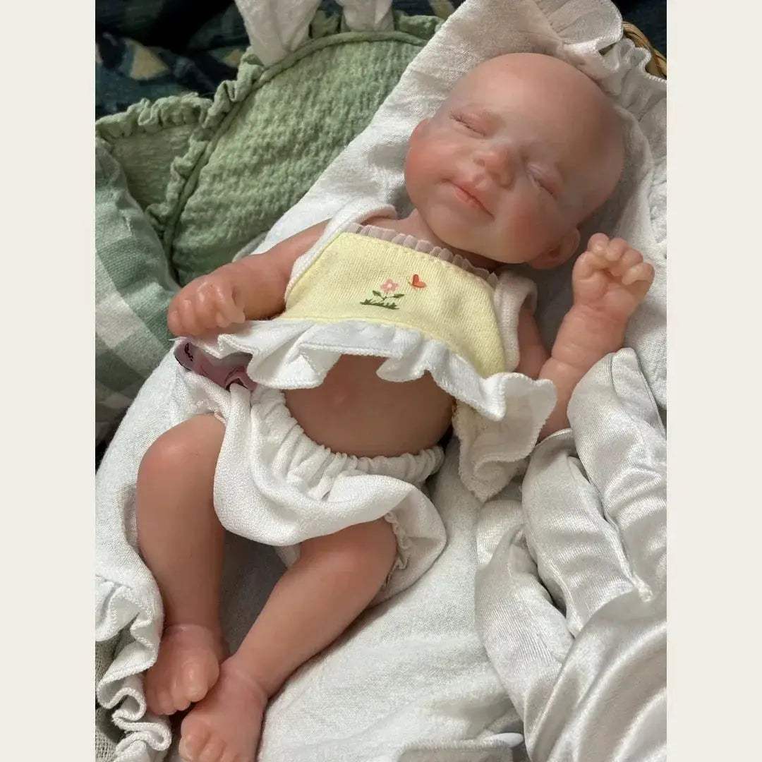 Silicone Reborn Doll 20cm Soft Touch Lifelike Newborn - ToylandEU