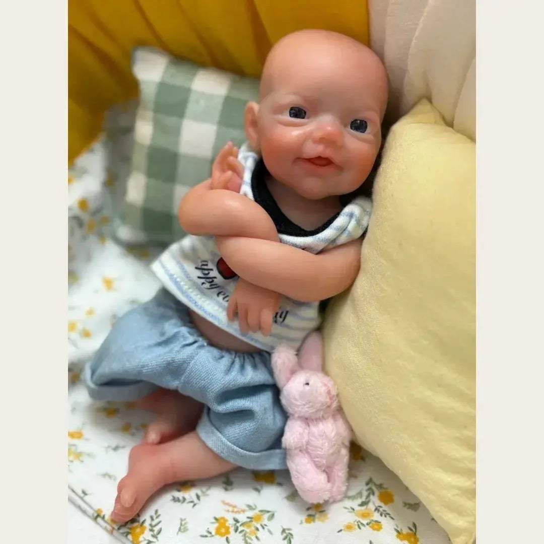 Silicone Reborn Doll 20cm Soft Touch Lifelike Newborn - ToylandEU