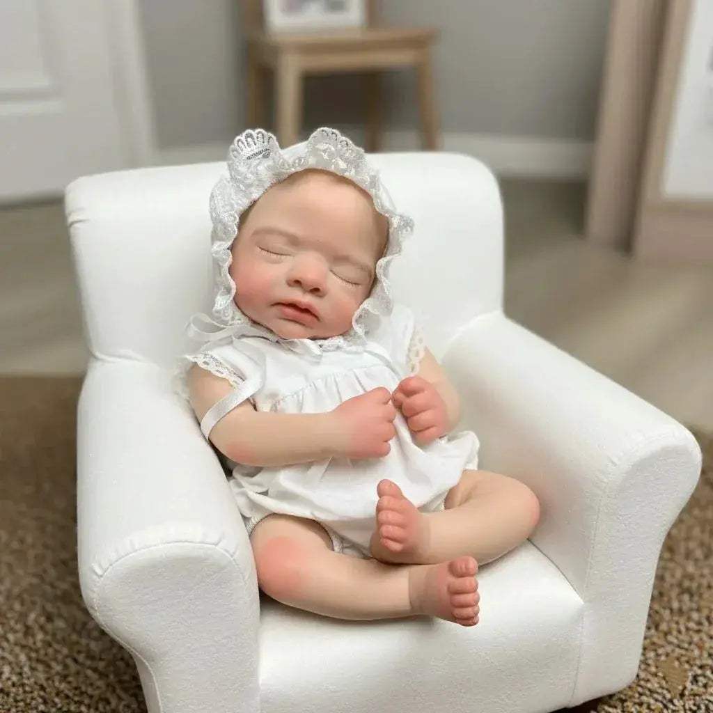 Silicone Reborn Doll 33cm Waterproof Body Painted Skin - ToylandEU