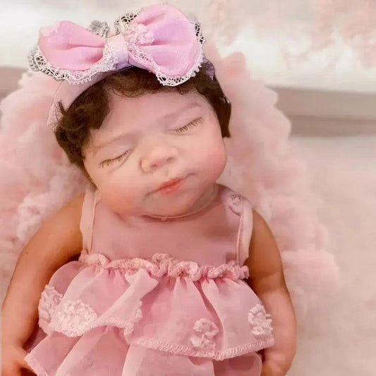  Silicone Reborn Doll Lifelike Painted Skin Open Mouth -  ToylandEU™