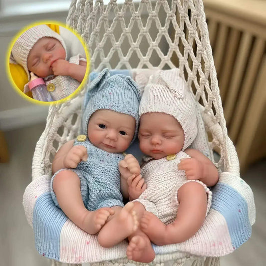  Silicone Reborn Doll Open Mouth 13 Inch Lifelike -  ToylandEU™