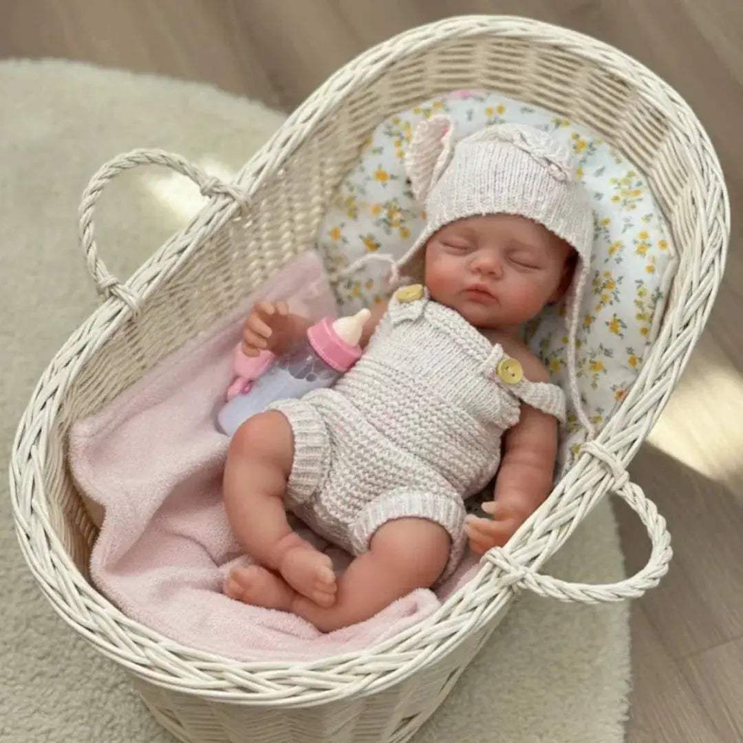  Silicone Reborn Doll Open Mouth 13 Inch Lifelike -  ToylandEU™