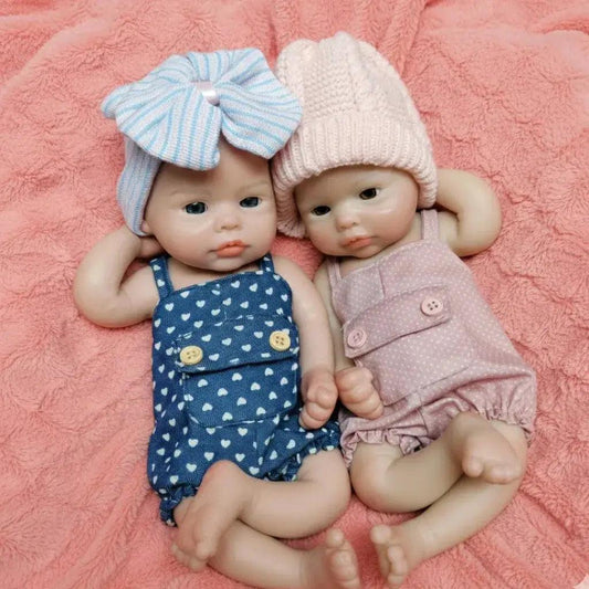  Silicone Reborn Doll Open Mouth With Painted Soft Skin -  ToylandEU™