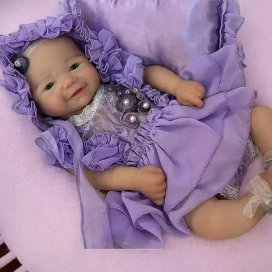 Silicone Reborn Doll Soft Touch 17 Inch Open Mouth -  ToylandEU™