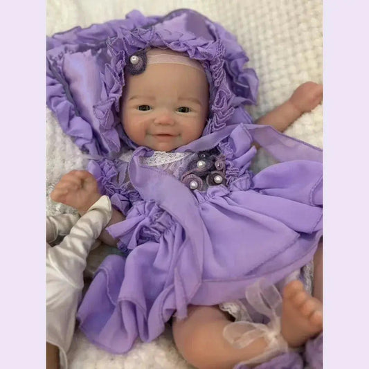  Silicone Reborn Doll Soft Touch 17 Inch Open Mouth -  ToylandEU™