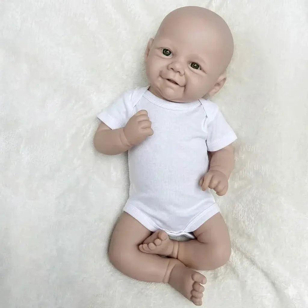  Silicone Reborn Doll Soft Touch 17 Inch Open Mouth -  ToylandEU™