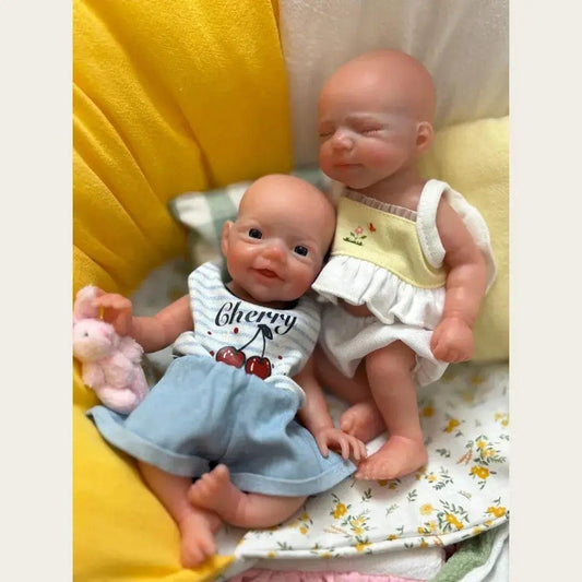  Silicone Reborn Doll Soft Touch 20cm Lifelike Newborn -  ToylandEU™