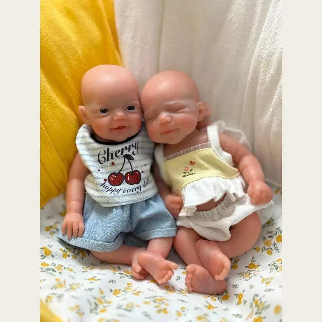  Silicone Reborn Doll Soft Touch 20cm Lifelike Newborn -  ToylandEU™
