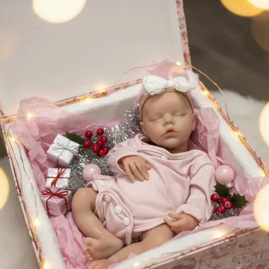  Silicone Reborn Doll Soft Touch 42cm Twins Girl Limited -  ToylandEU™