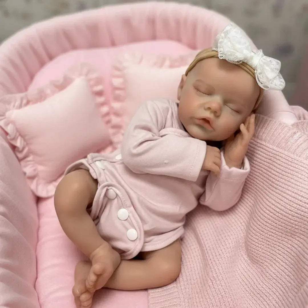  Silicone Reborn Doll Soft Touch 42cm Twins Girl Limited -  ToylandEU™