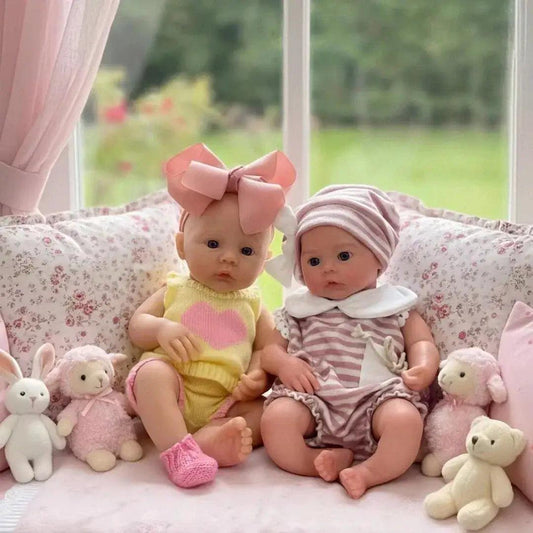  Silicone Reborn Doll Soft Washable Open Mouth Meadow -  ToylandEU™