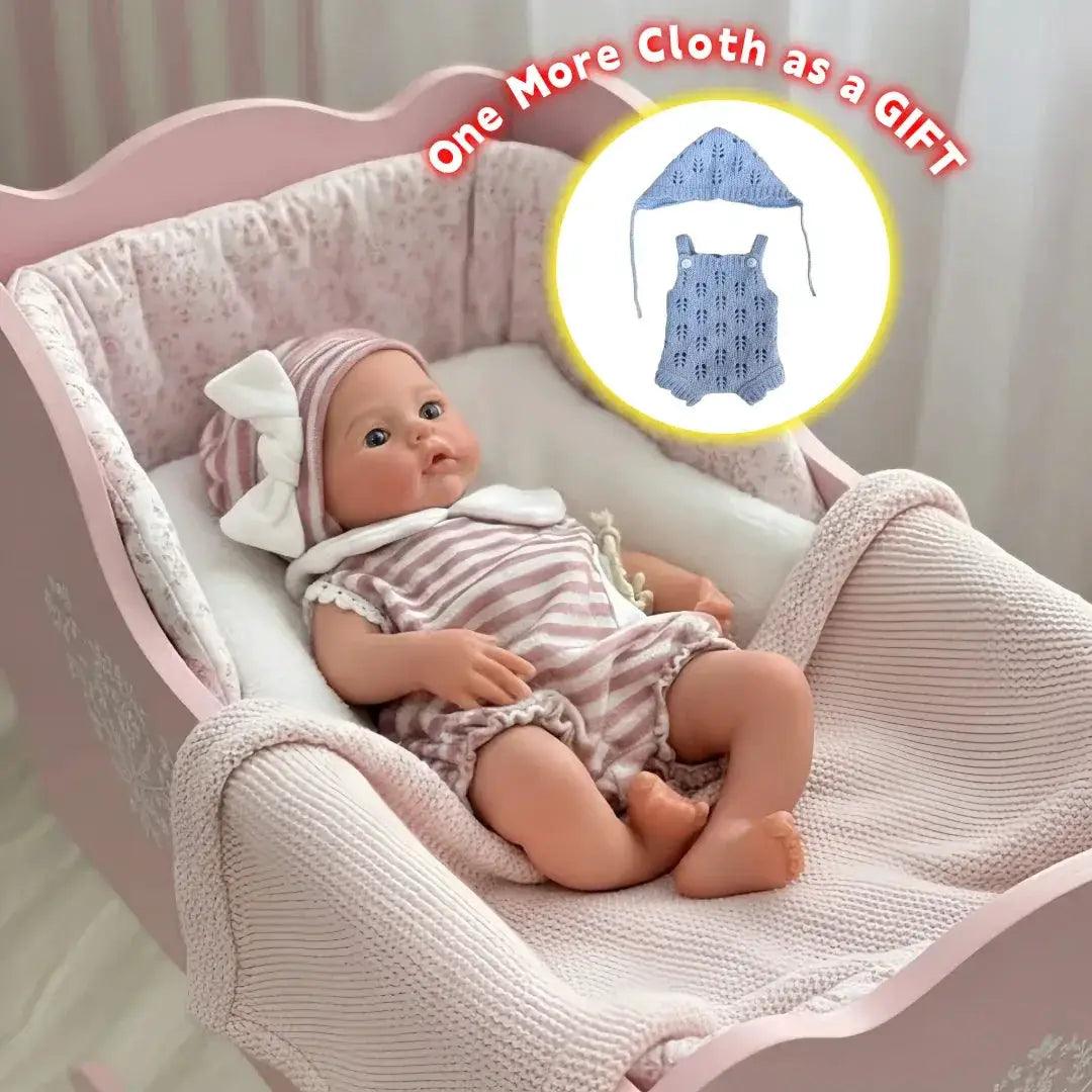 Silicone Reborn Doll Soft Washable Open Mouth Meadow -  ToylandEU™