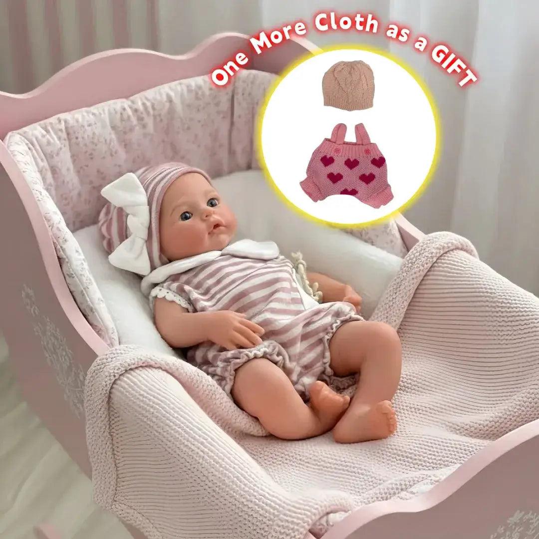  Silicone Reborn Doll Soft Washable Open Mouth Meadow -  ToylandEU™
