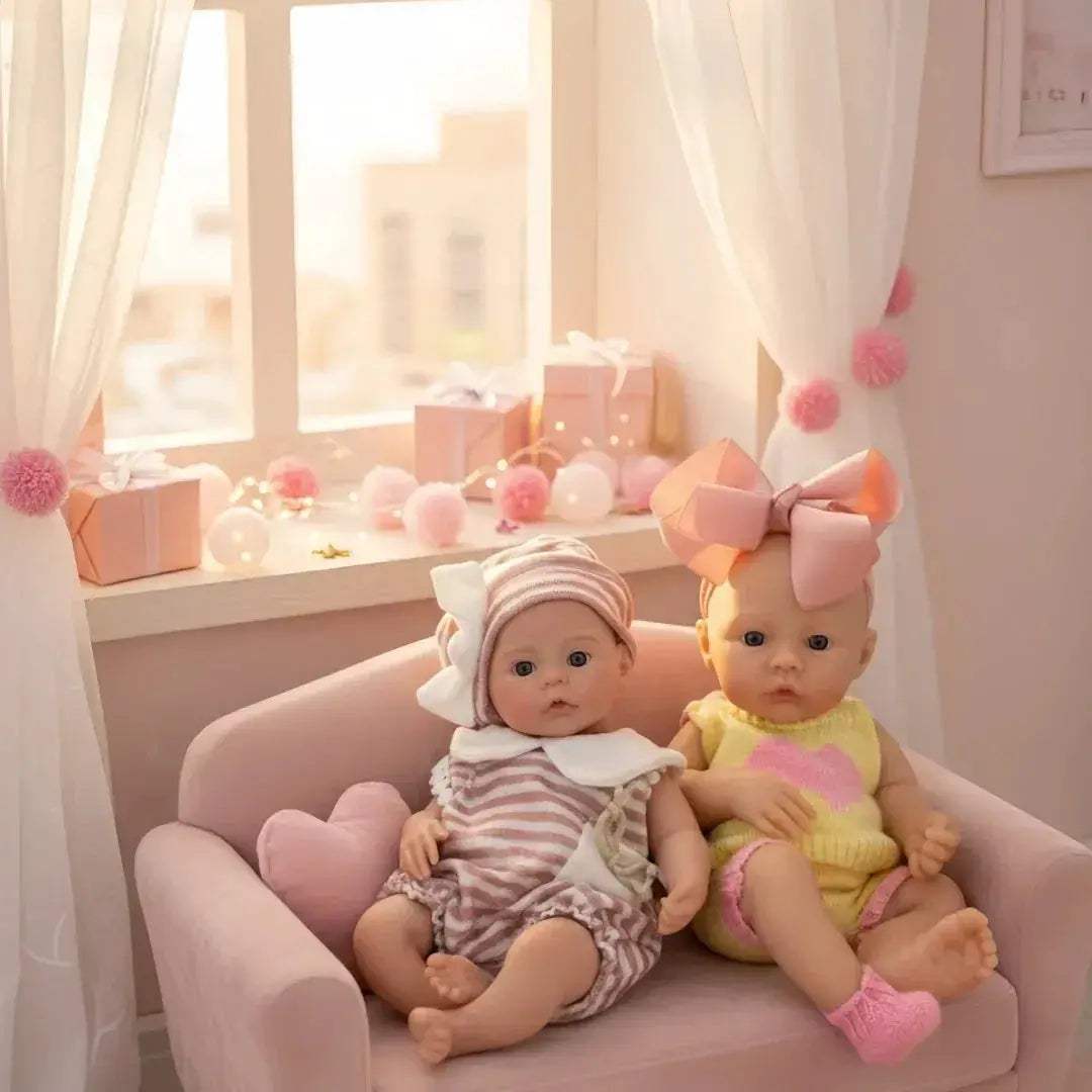  Silicone Reborn Doll Soft Washable Open Mouth Meadow -  ToylandEU™