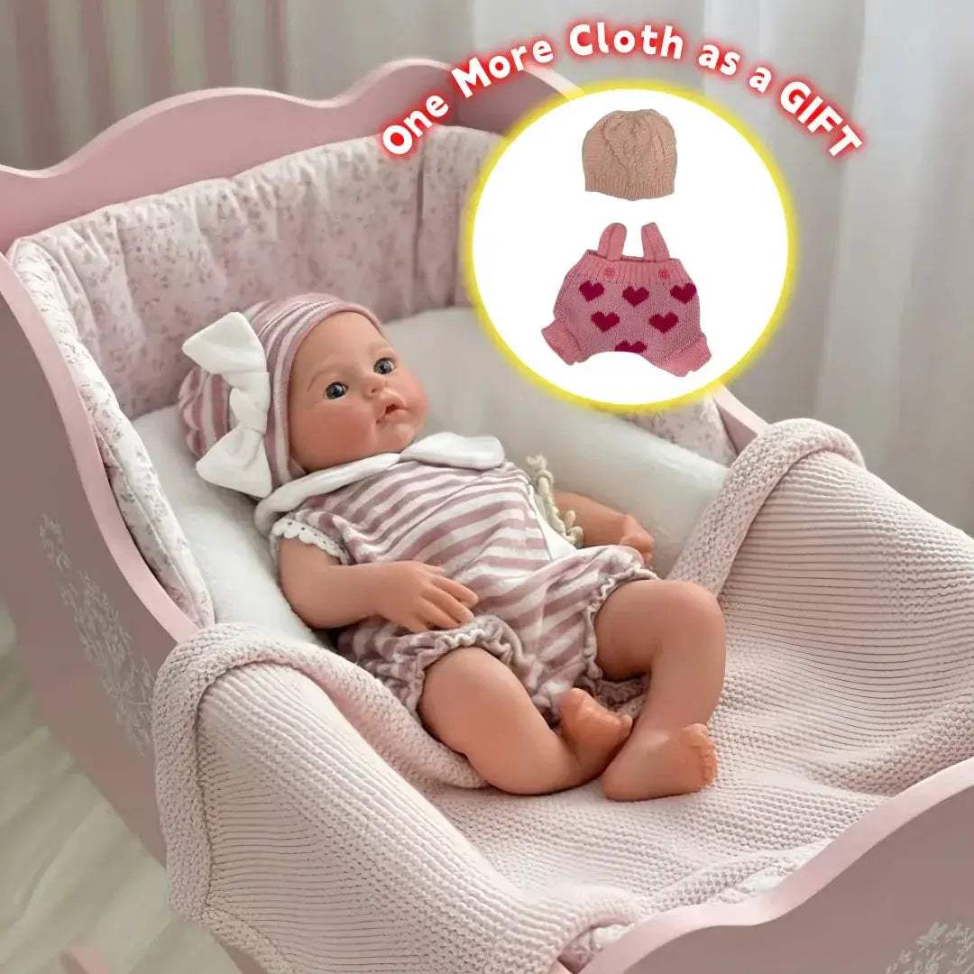  Silicone Reborn Doll Soft Washable Open Mouth Meadow -  ToylandEU™
