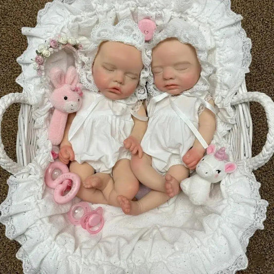  Silicone Reborn Doll Waterproof 33cm Painted Skin -  ToylandEU™