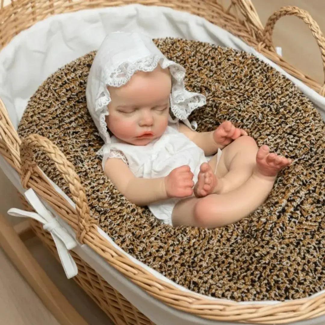  Silicone Reborn Doll Waterproof 33cm Painted Skin -  ToylandEU™