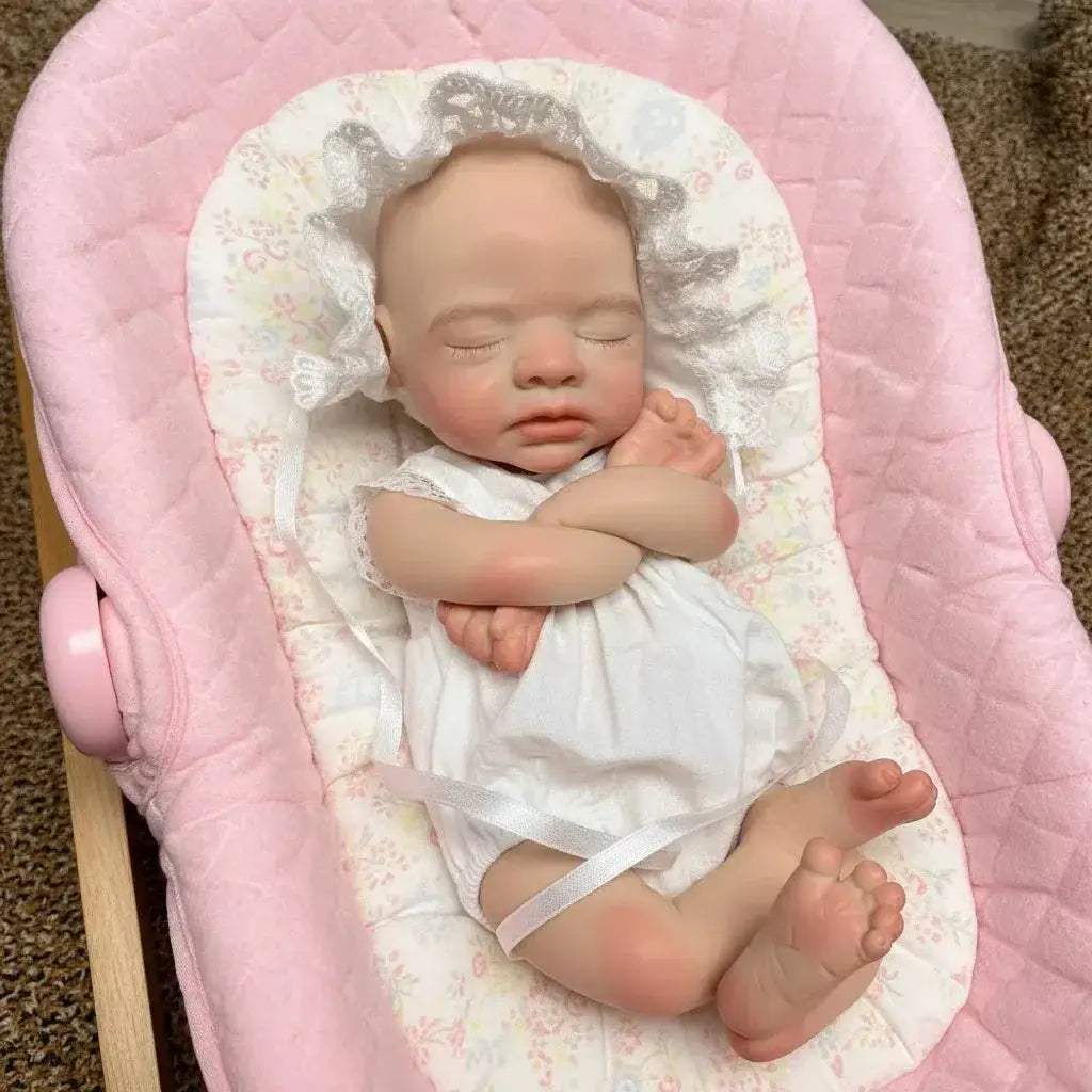  Silicone Reborn Doll Waterproof 33cm Painted Skin -  ToylandEU™